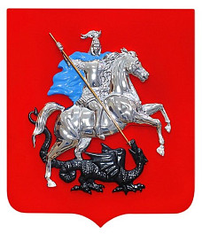 Герб Москвы 42 х 50 см.