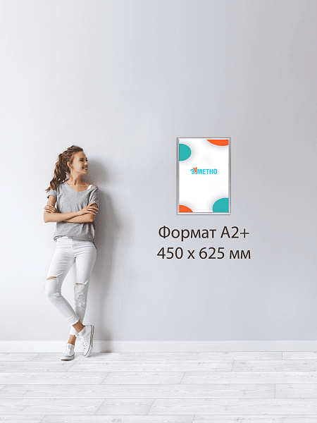 Подвесная двусторонняя световая панель фреймлайт Эконом