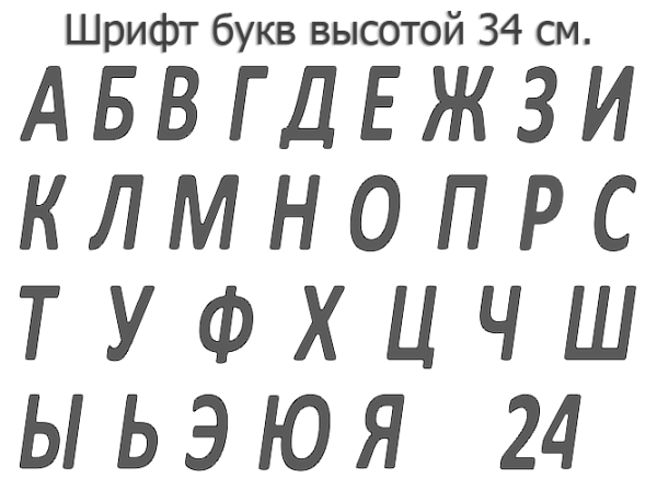 Объемная вывеска своими руками (50 см. высота). Световые буквы - термоформовка.