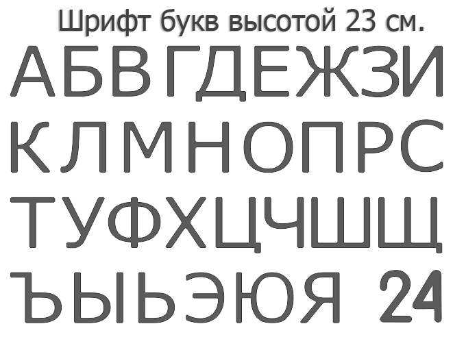 Световая вывеска своими руками (23 см. высота) из формованных объемных букв.